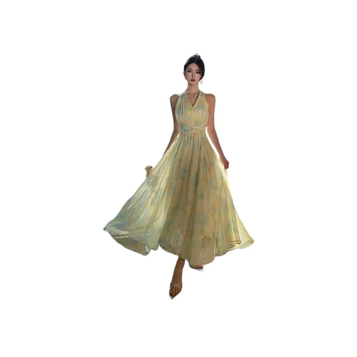 Little LU Studios Платье с вырезом "халтер" Женское