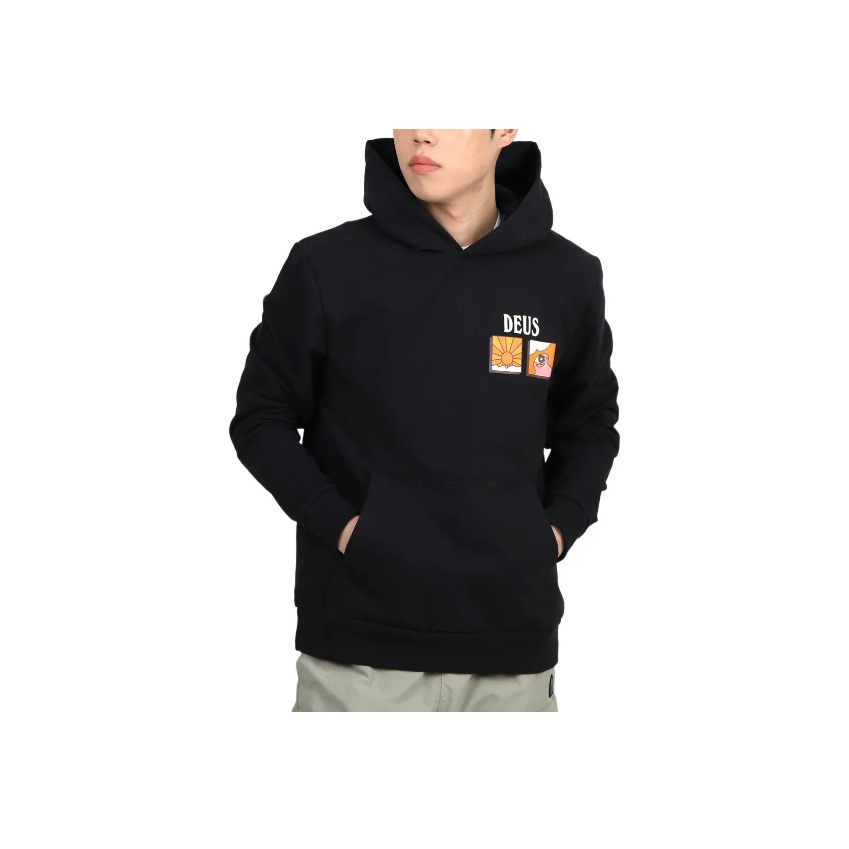 Deus Ex Machina Logo print Cotton Hoodie