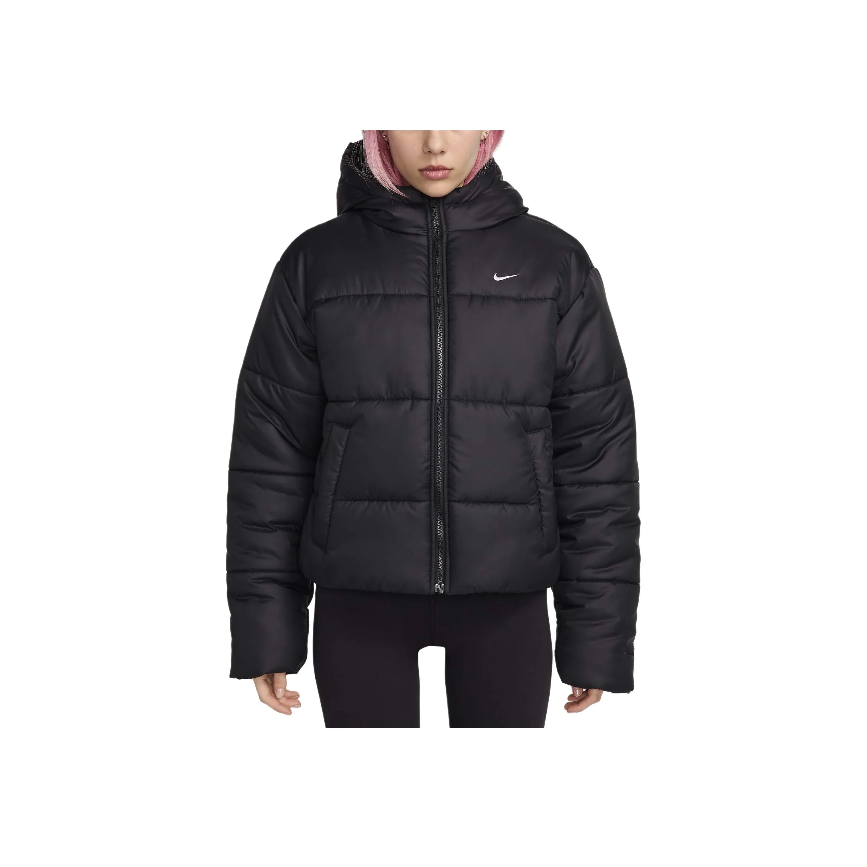 Nike Sportswear Classic Puffer Women's Therma FIT Loose Hooded Jacket