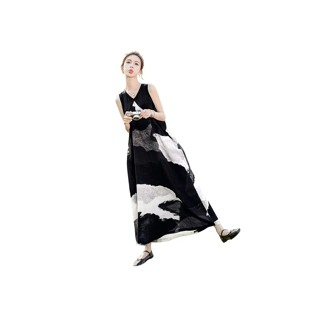 Cypress House Без рукавов Платье Женское