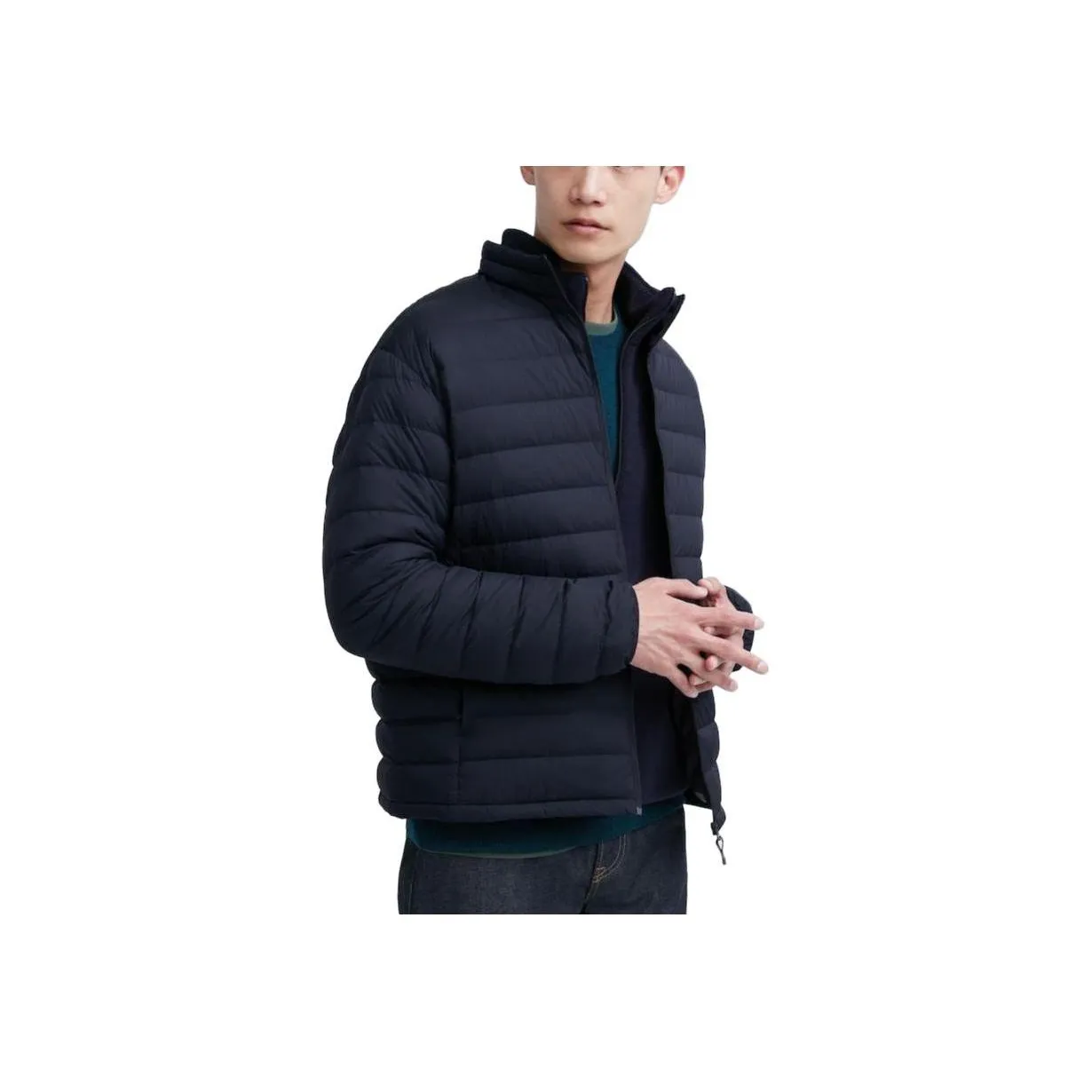 UNIQLO Down Jacket Men's Navy Blue