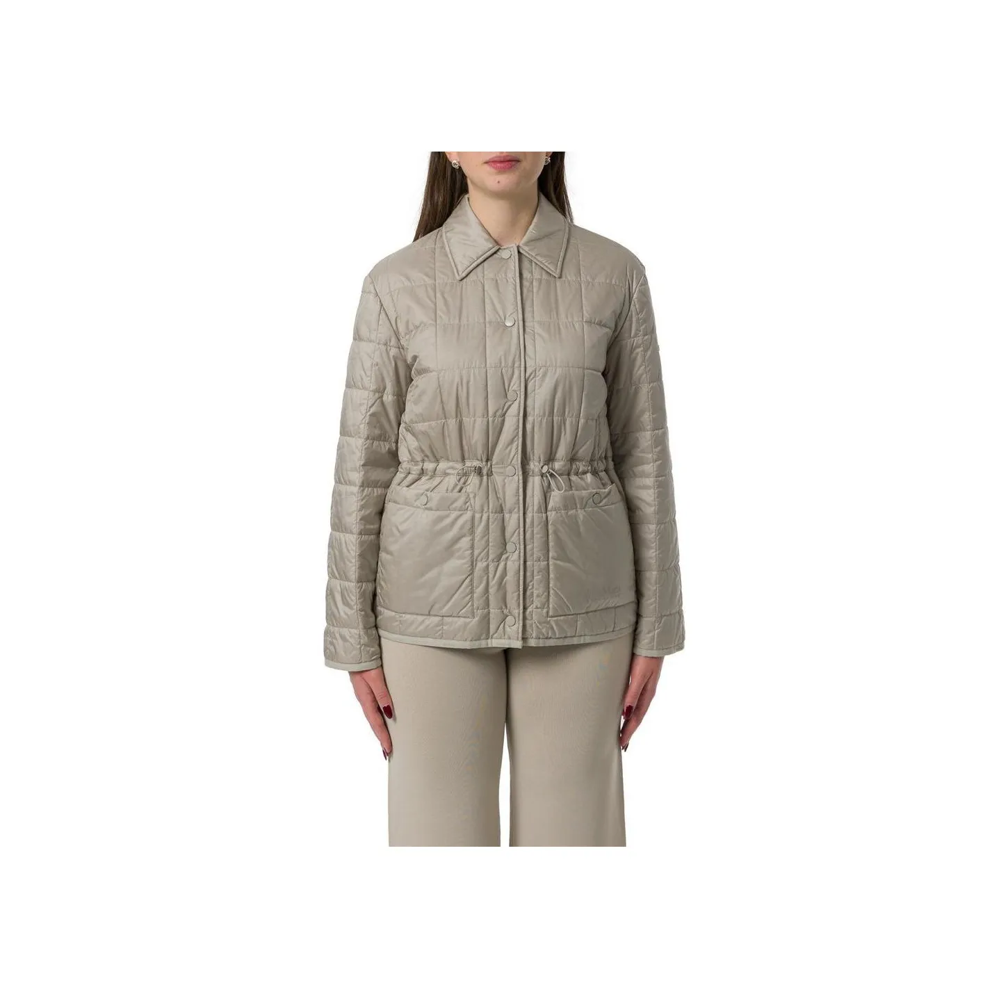 MaxMara Buttoned Quilted Jacket