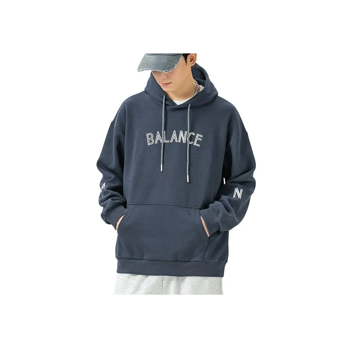 WOOD SOON Осенний Зимний Роскошный Уличный Стиль Универсальный Длинный Рукав Юношеский Толстовка с Надписью Мужской