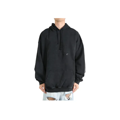 Vetements Черная Унисекс Толстовка