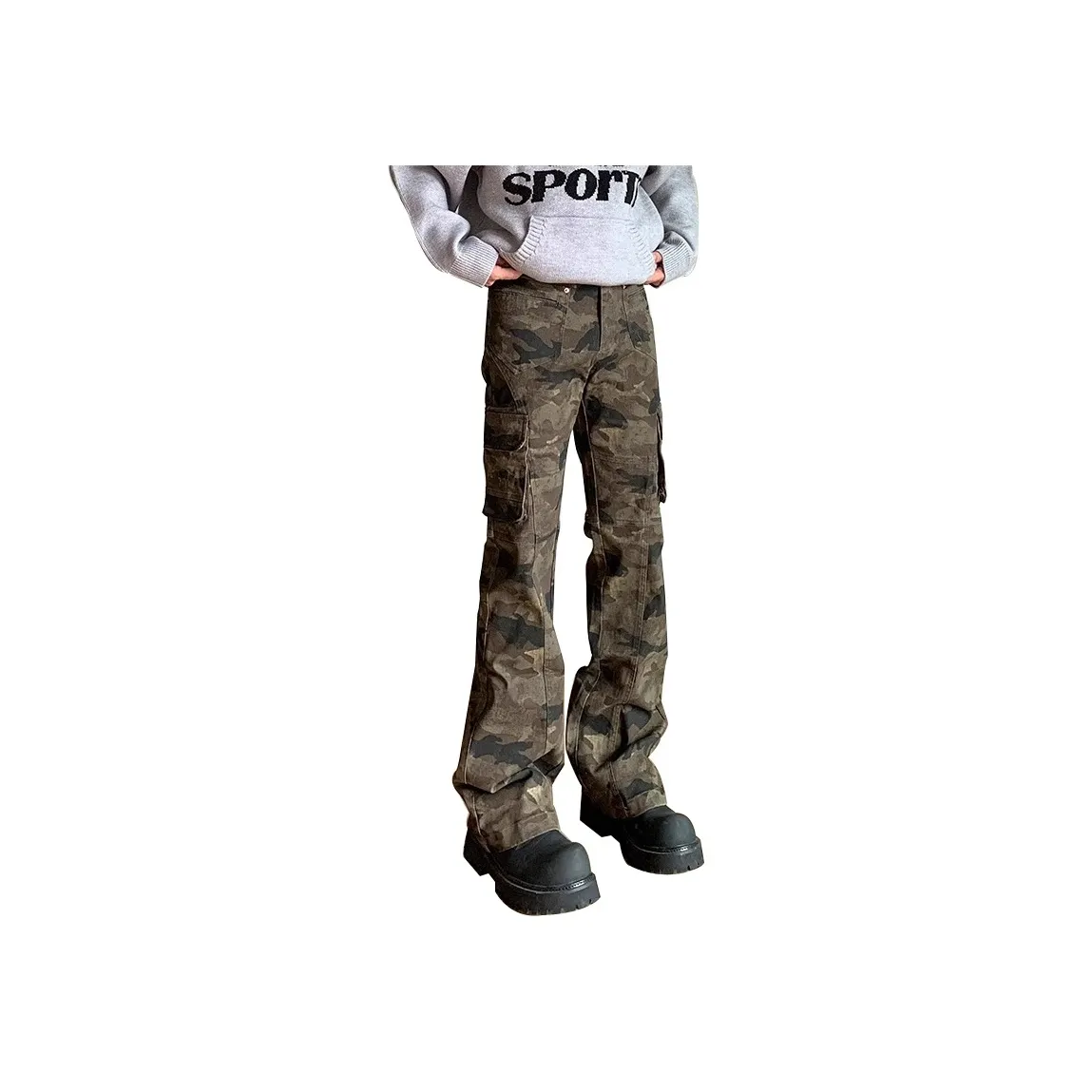 CREAZIONI LA FANTASIA E MOBILE Jeans Unisex Camouflage