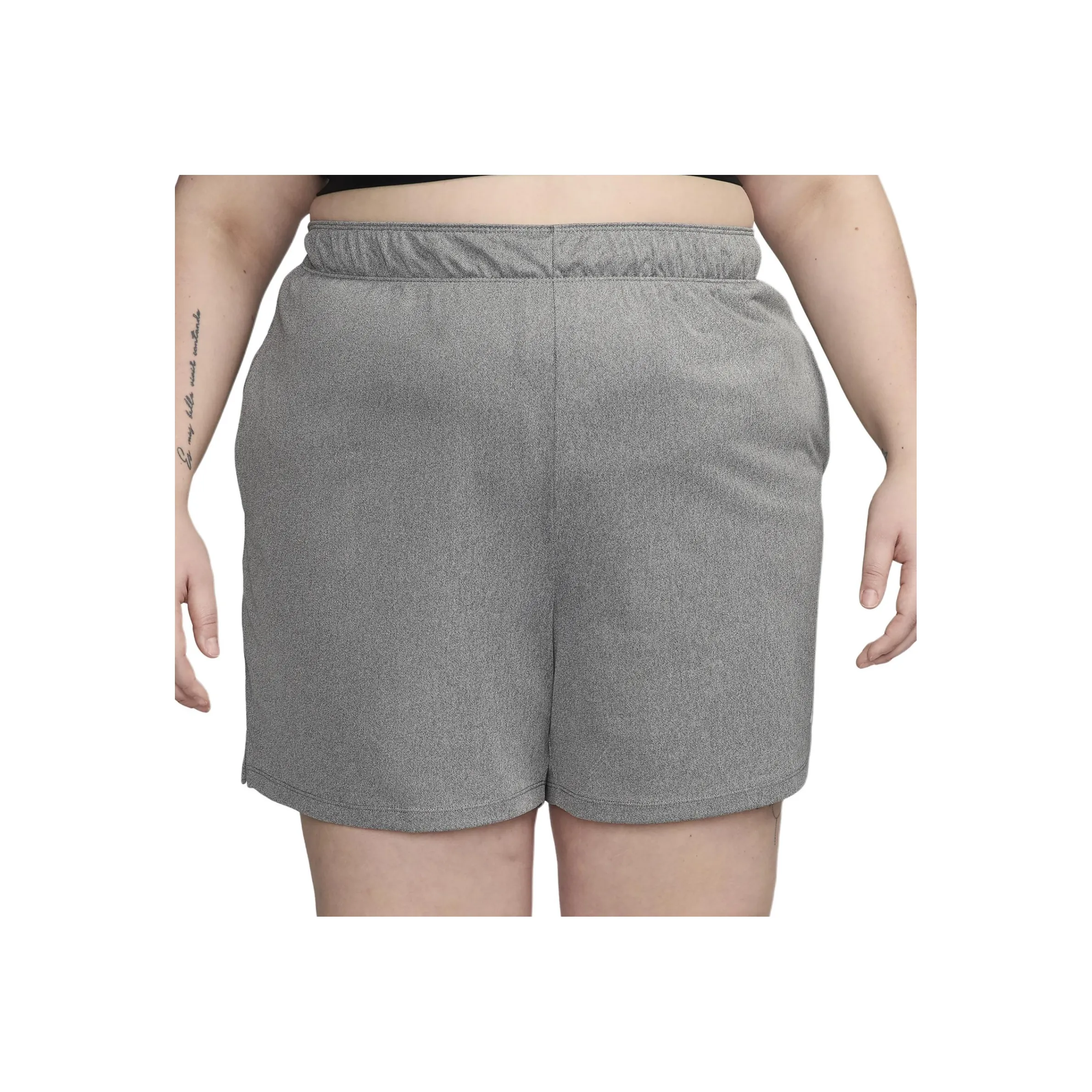 Nike Dri-FIT Attack Women's Mid-Rise 5' Unlined Shorts Plus Size