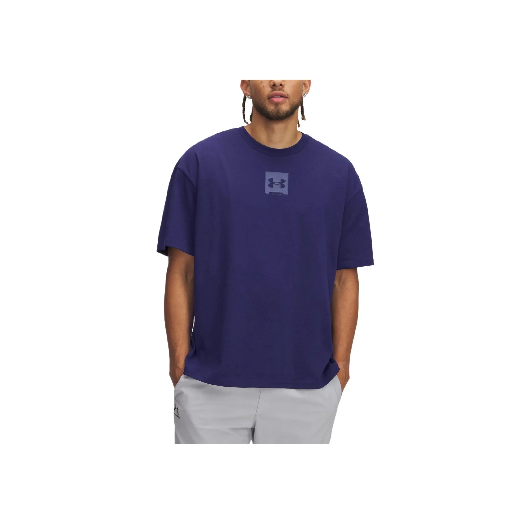 Under Armour T Shirts Men Marine Blue 410