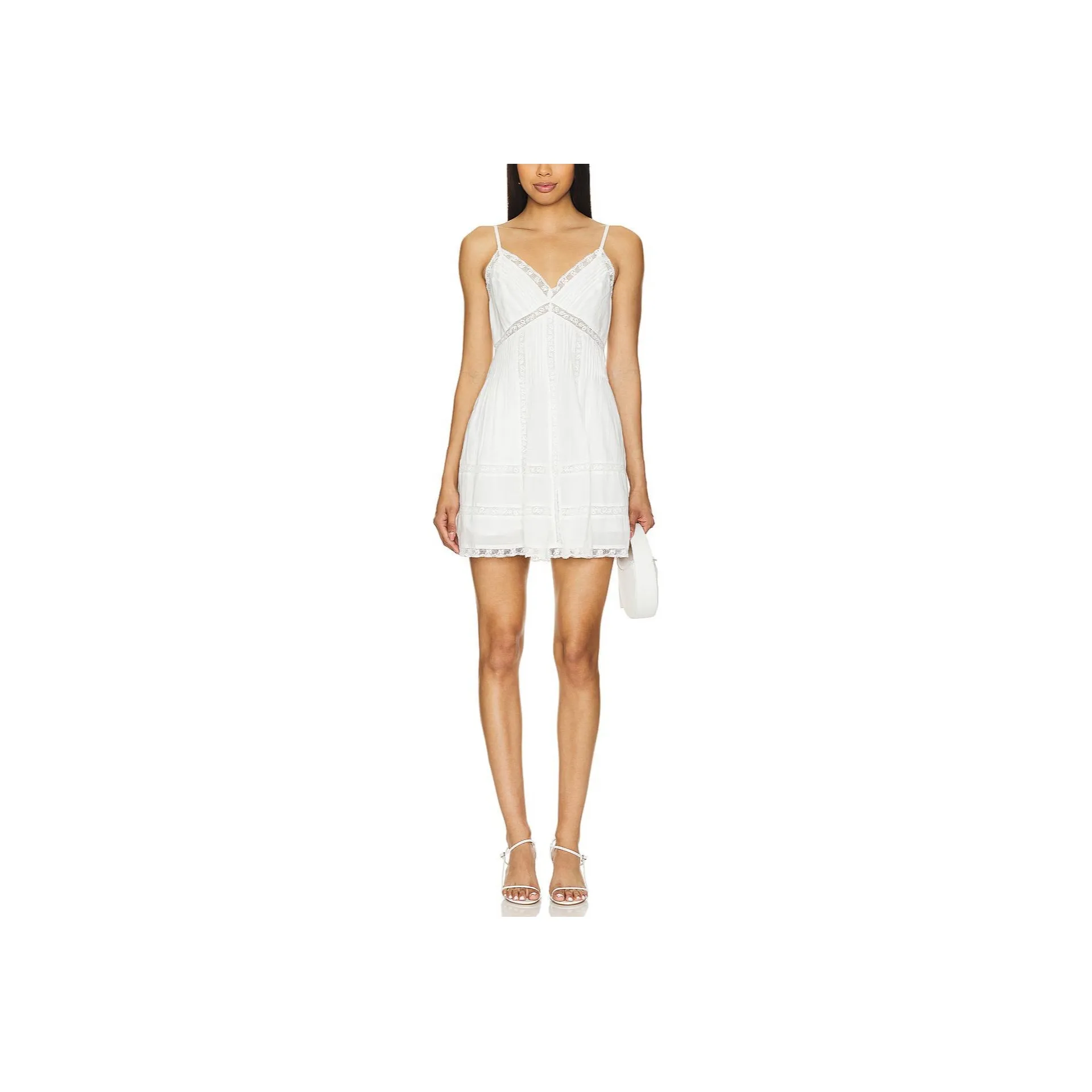 LOVESHACKFANCY Docila Mini Dress