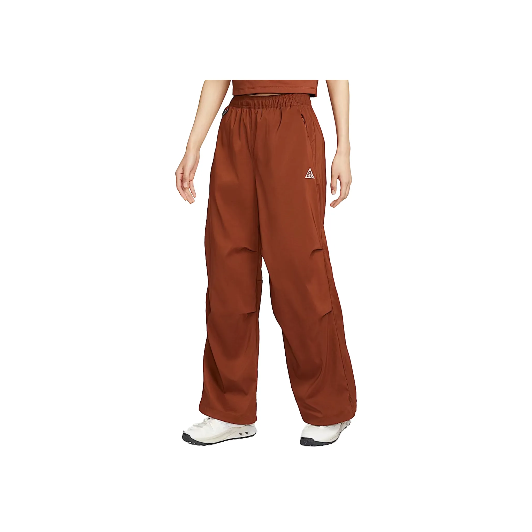 Nike ACG SS25 Повседневные брюки Женские Светло-желтый Умбра