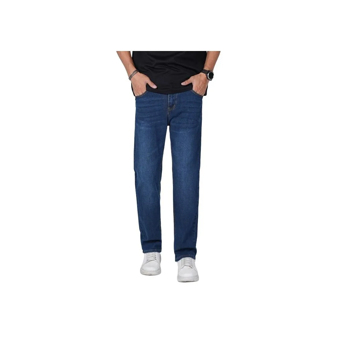 JEANSWEST Z 9995 Темно-синий Синий Мужские Джинсы