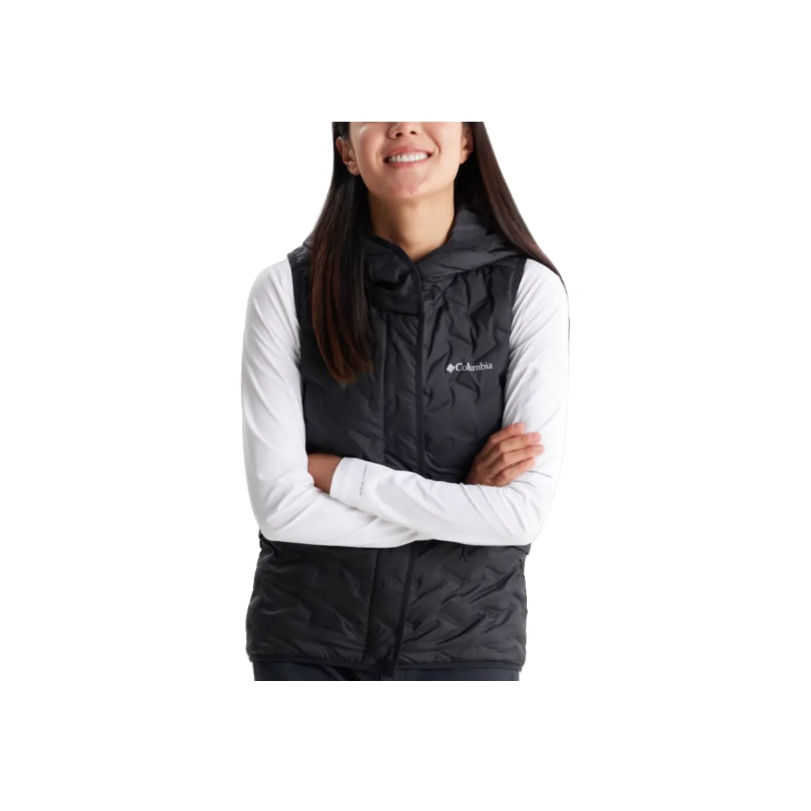 Columbia совместный бренд FW24 Жилет Женские Черный