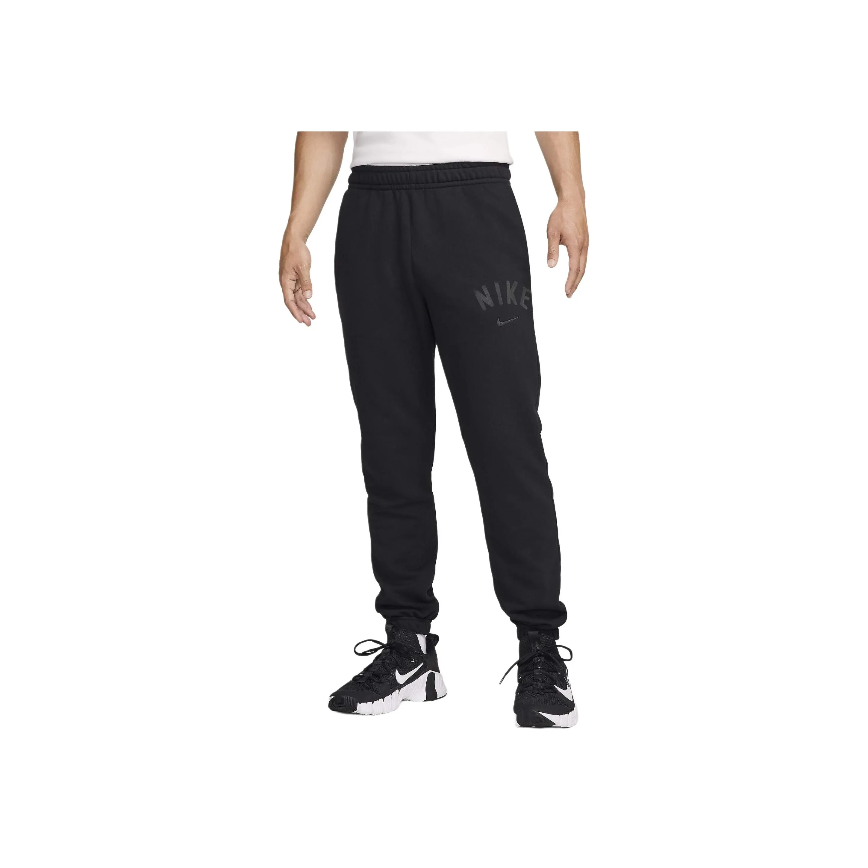Nike Swoosh Casual Pants Men's Black