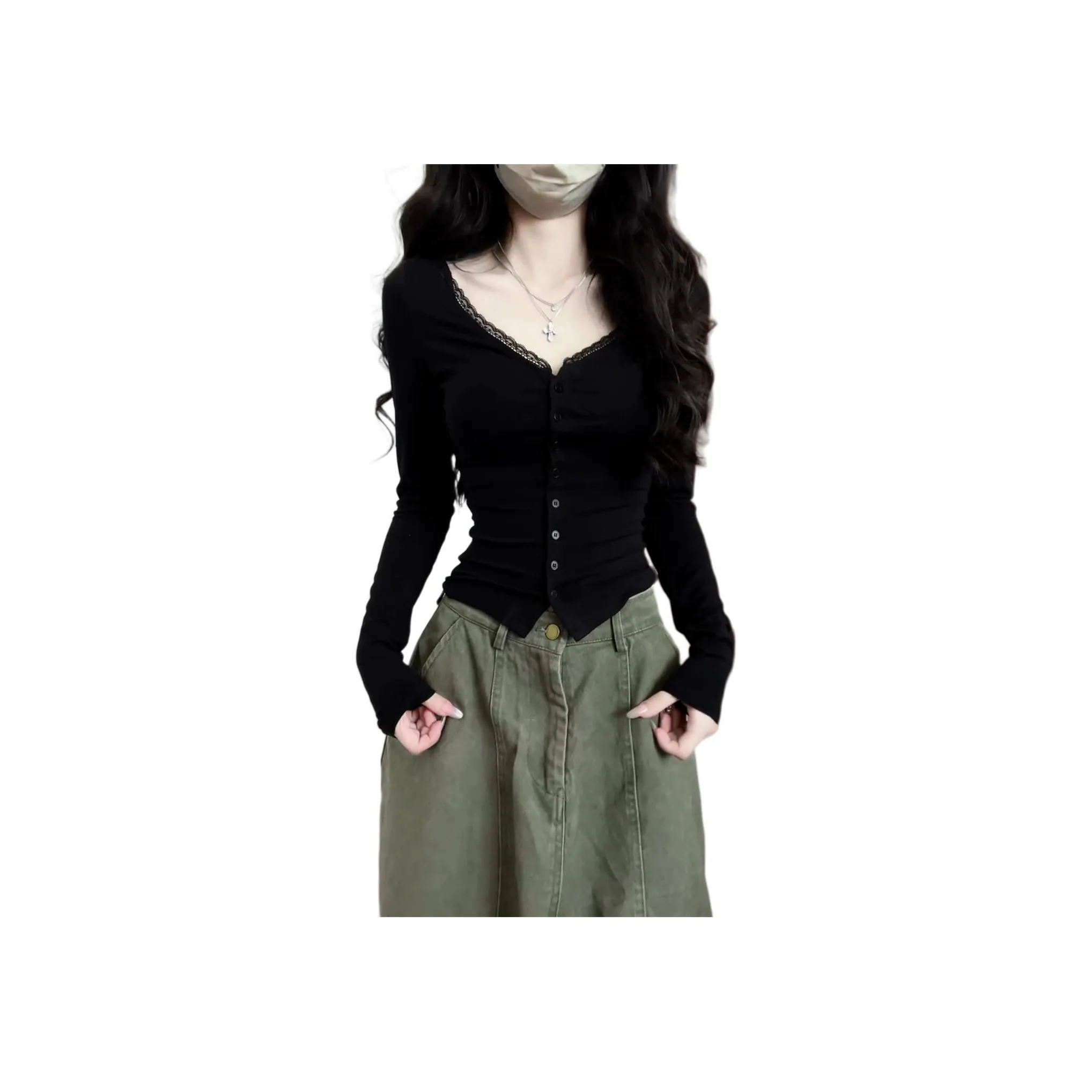 LAKESI Черные Женские T-рубашки