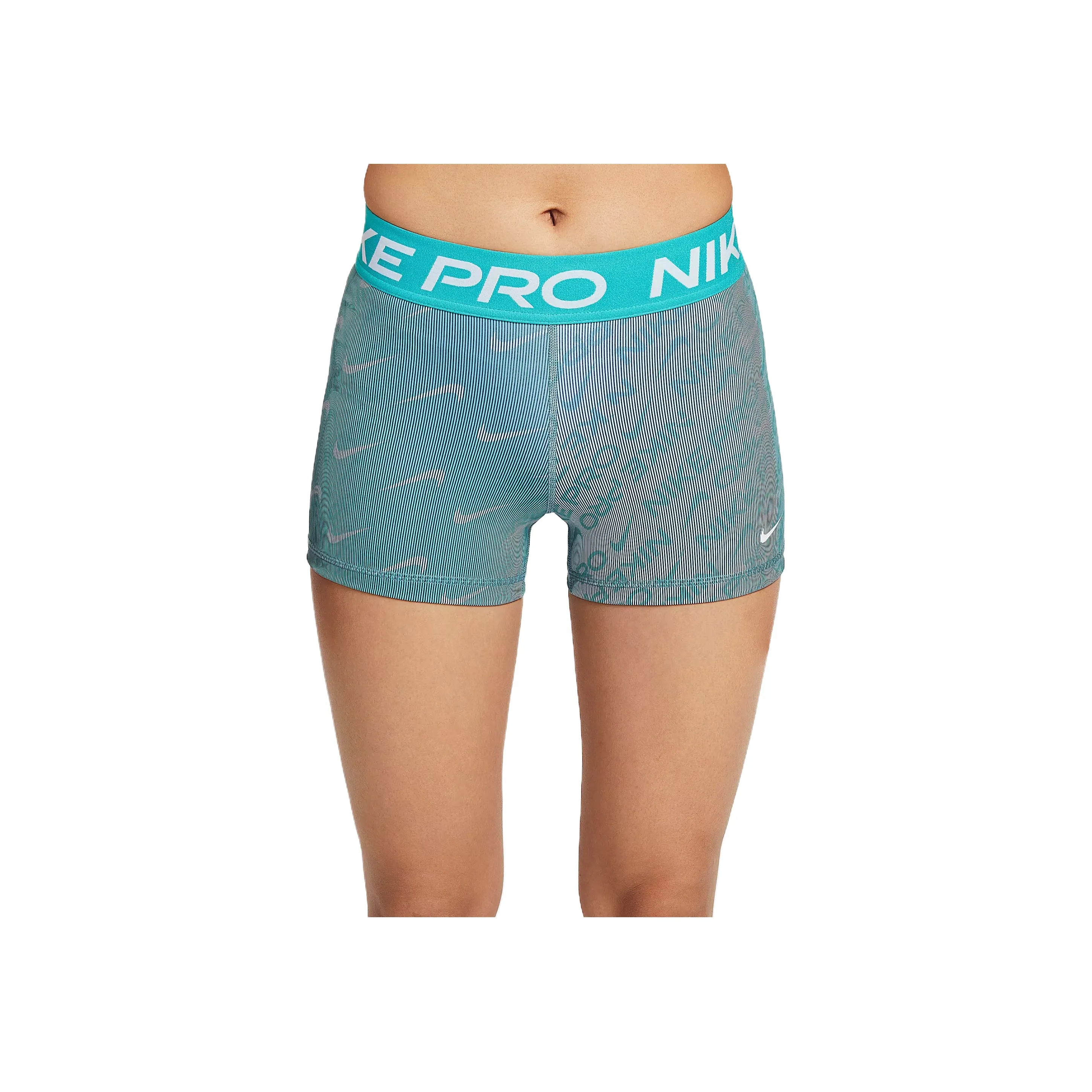 Nike Pro Велосипедные брюки Женские Циан