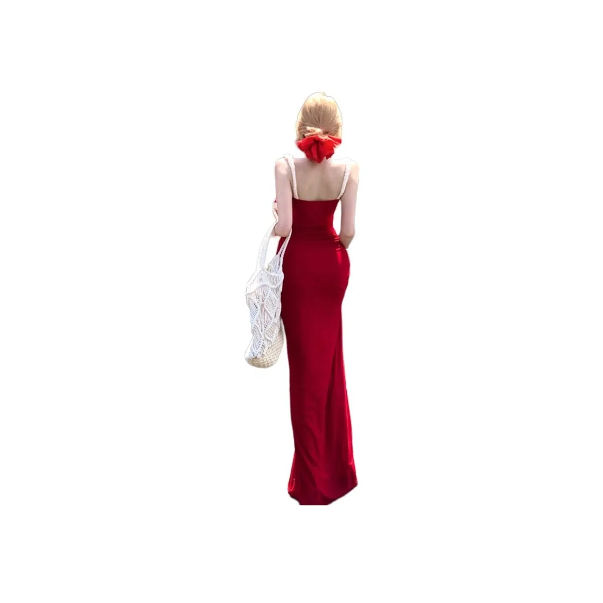IDLE SOUL Slip Dresses Women's Red
