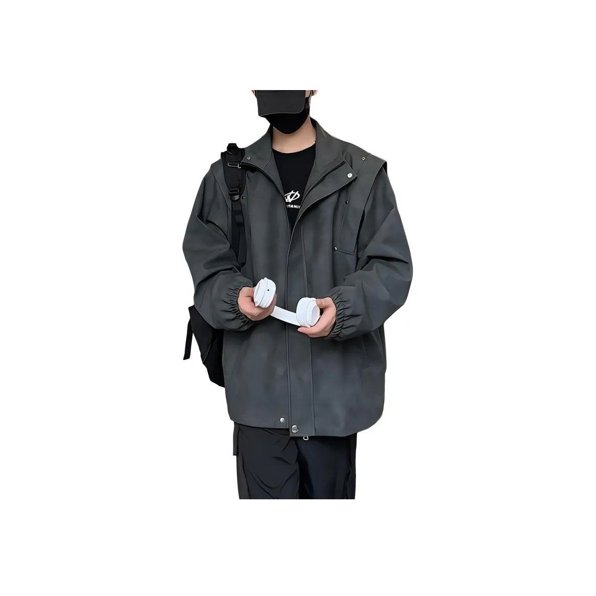 BANKONGSHAN Кожа Куртка Мужская