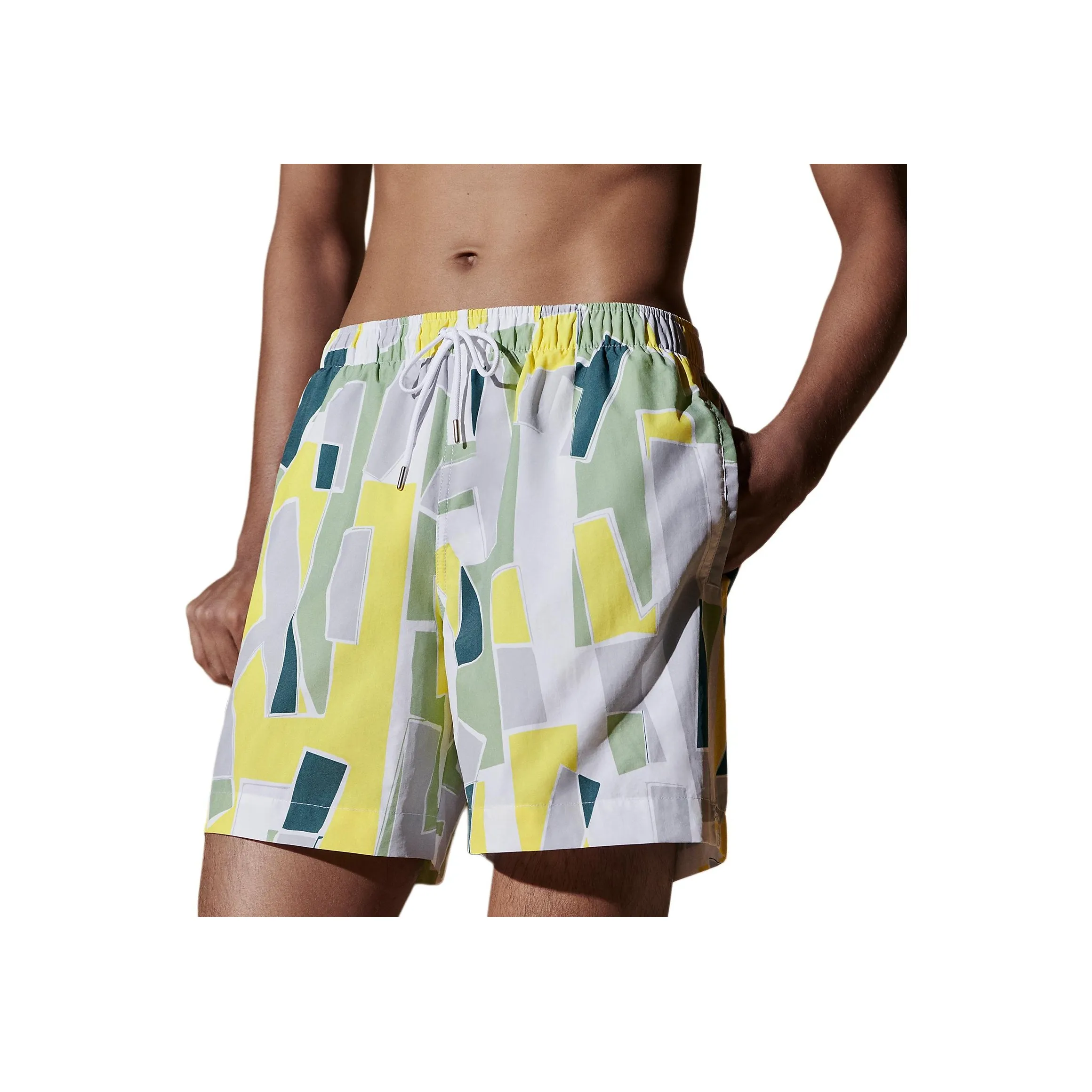 HERMES SS24 Casual Shorts Men's Lime