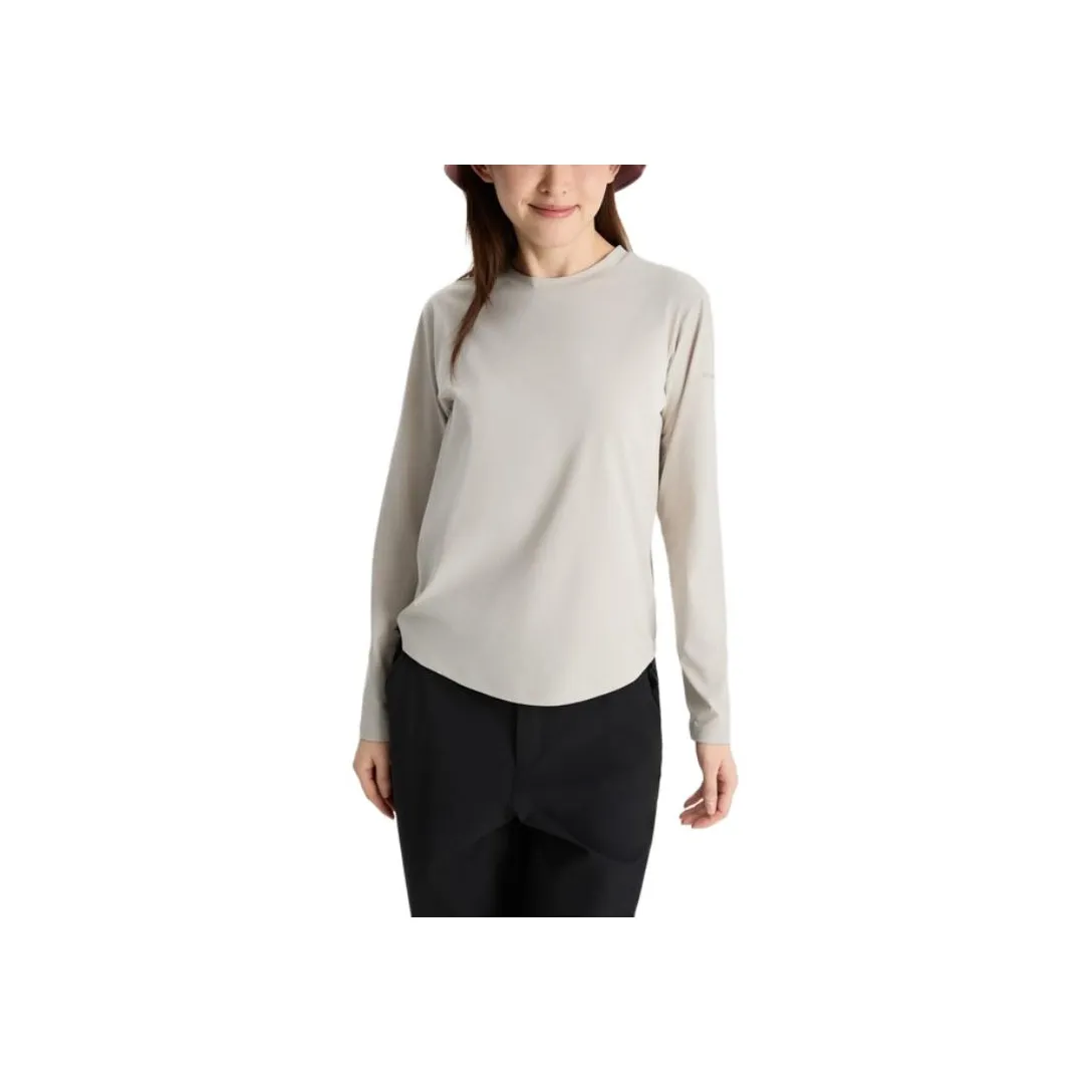 Columbia Transit Drop Shoulder Sleeve T Shirt Women's Light Khaki