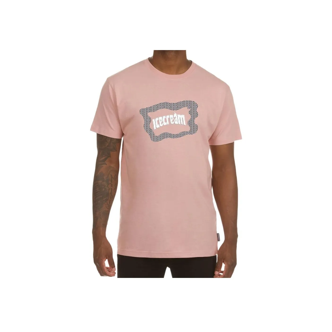 Мороженое Серебристо-Розовые Унисекс T-Рубашки