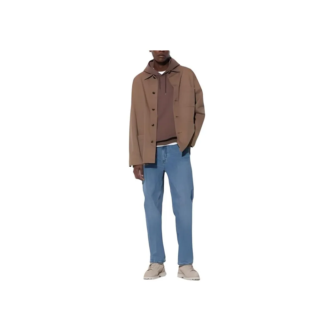UNIQLO Denim Series Jeans Men's Lake Blue