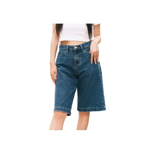 PACSUN Синие Женские Джинсовые Шорты