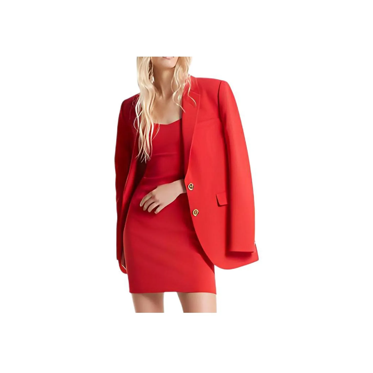 MICHAEL KORS Crepe Boyfriend Blazer