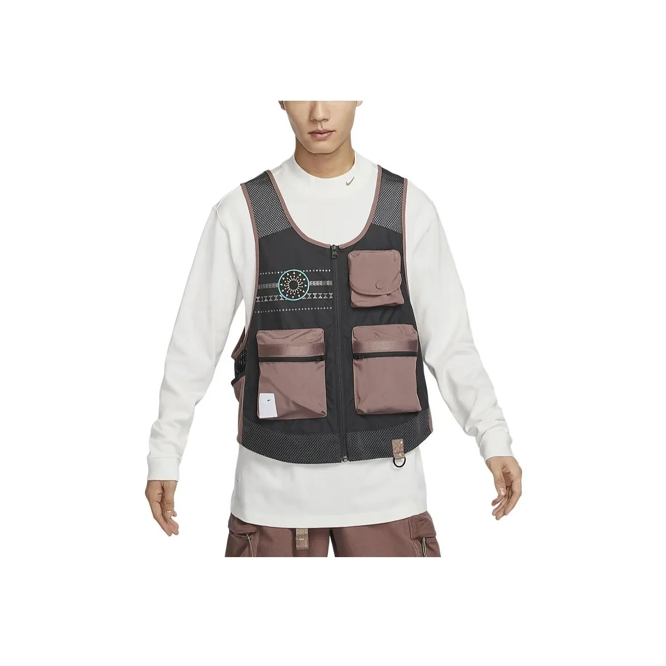 Nike NAI KE Series Sportswear Vest Men's Dark Smoke Gray
