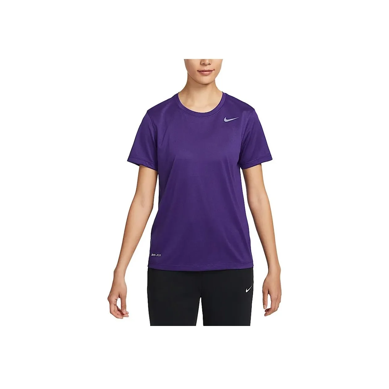 Nike Dri Fit Regular T Shirt Women's Garden Purple