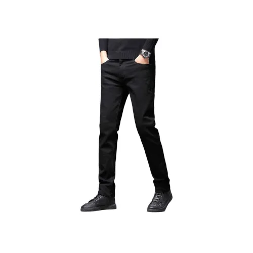 PIERRE CARDIN Черные Мужские Джинсы