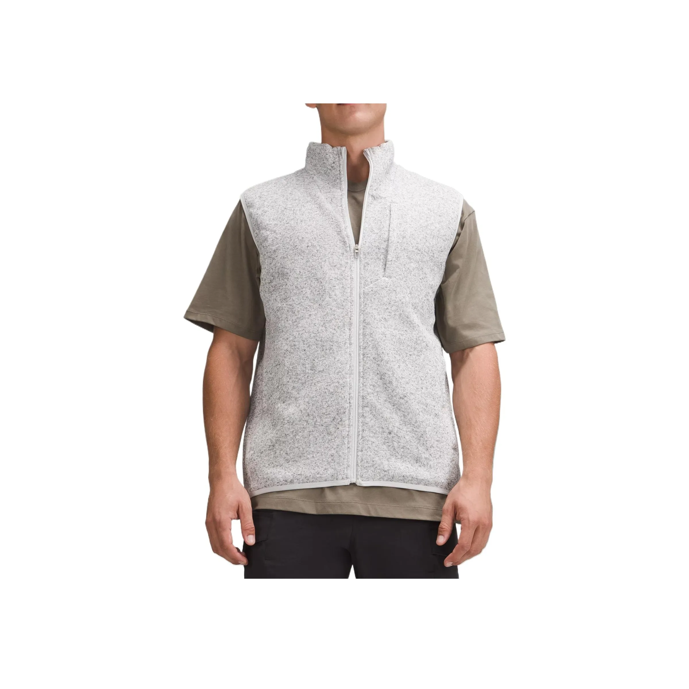 Lululemon Sojourn Knit Vest Vest Men's White