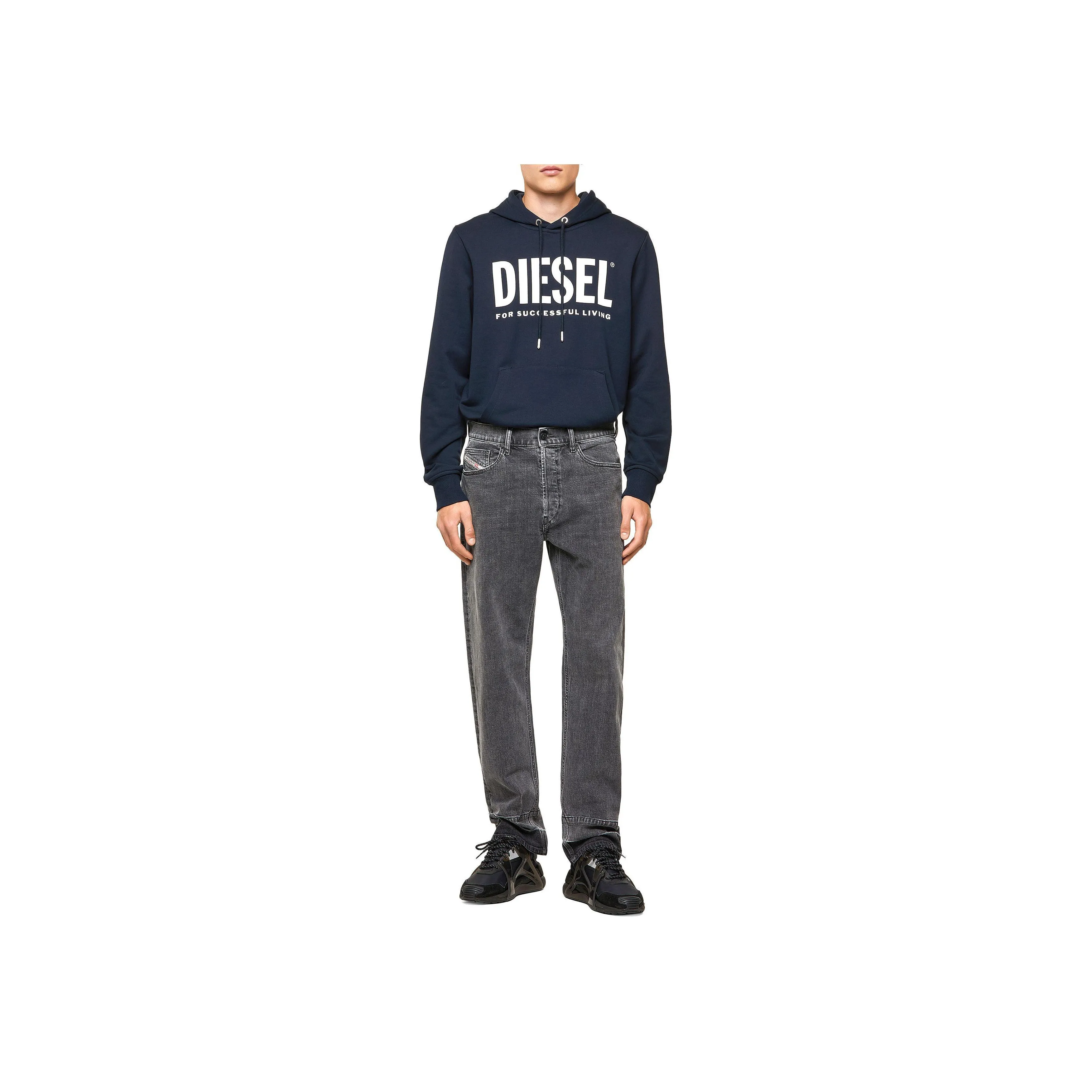 DIESEL Gray Men's Jeans DIESEL Серый Мужские Джинсы