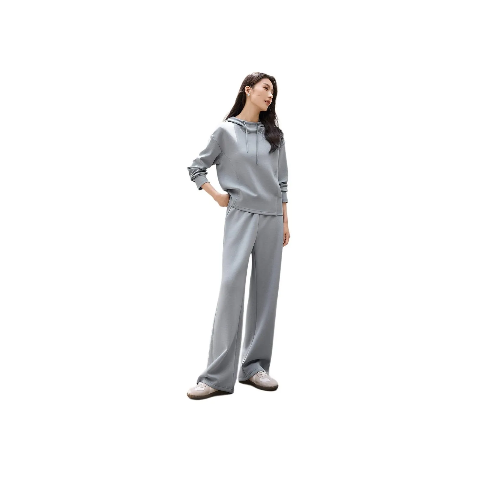 IHIMI Пыльно-синий Женские Повседневные костюмы