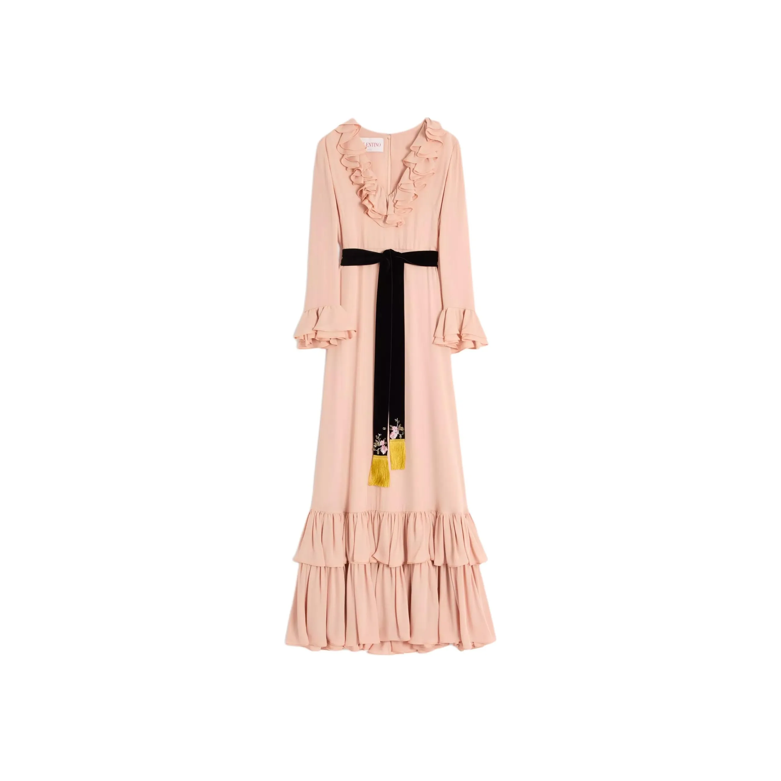 Valentino Long-Sleeved Dresses Women's Pink