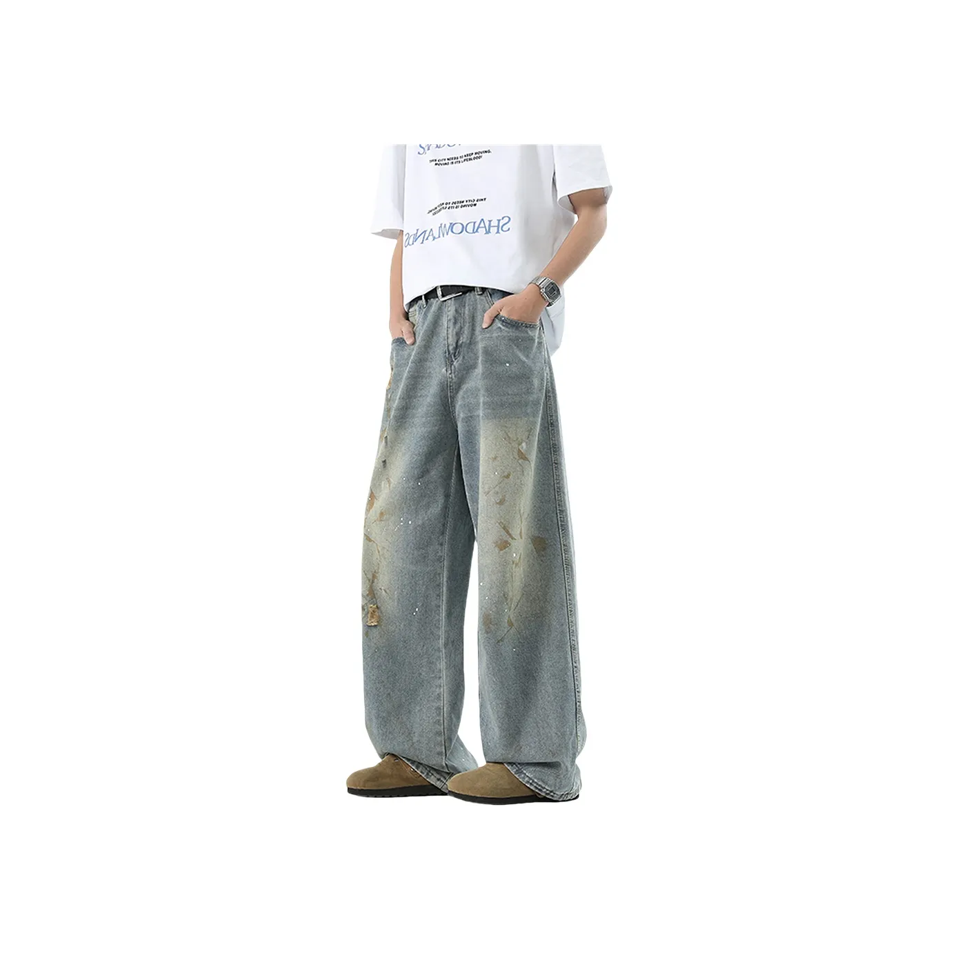 Dme Jeans Unisex Light Blue