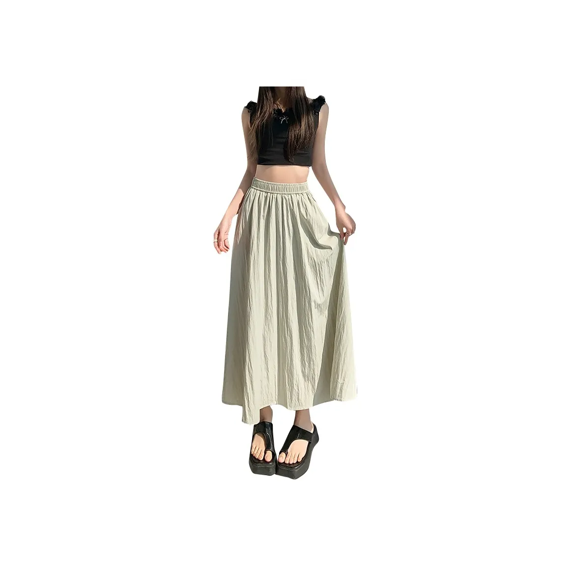 FOREVER 21 Casual Long Skirt Women's