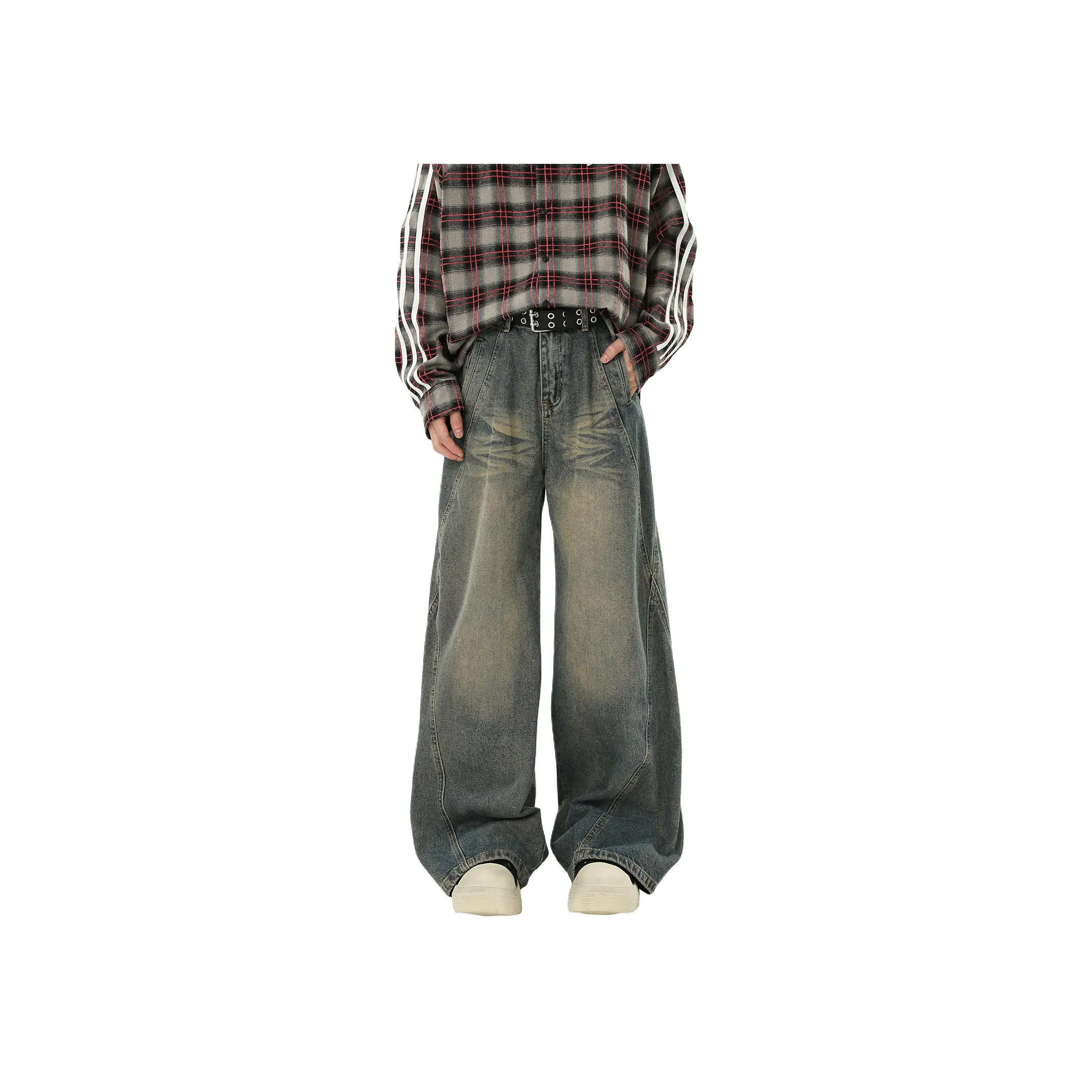 ROOMBOSE Jeans Unisex Vintage Blue