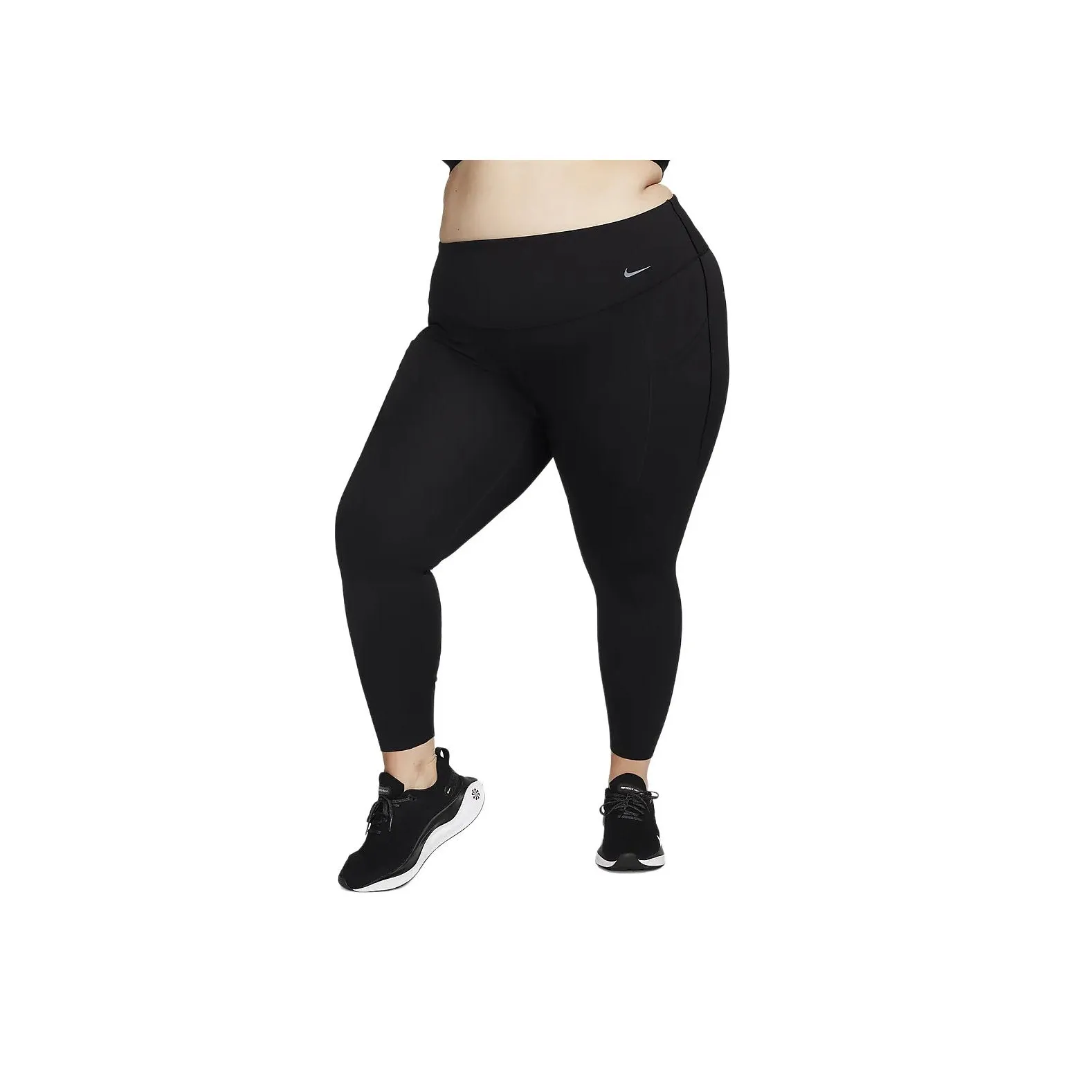 Nike Universa Women's Medium Support High Waisted 7/8 Leggings With Pockets Plus Size