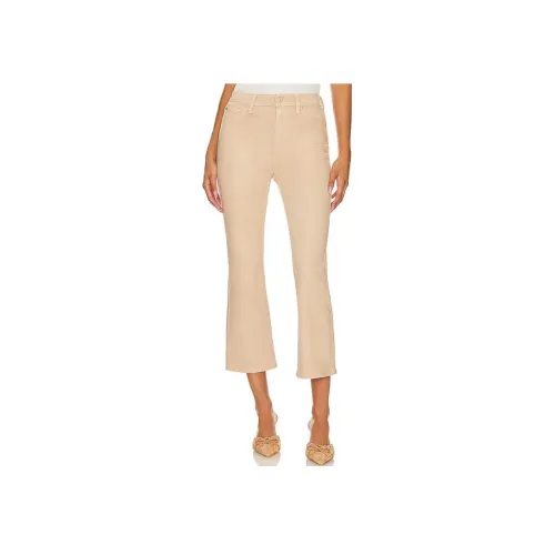 SEVEN FOR ALL MANKIND Бежевые Женские Джинсы