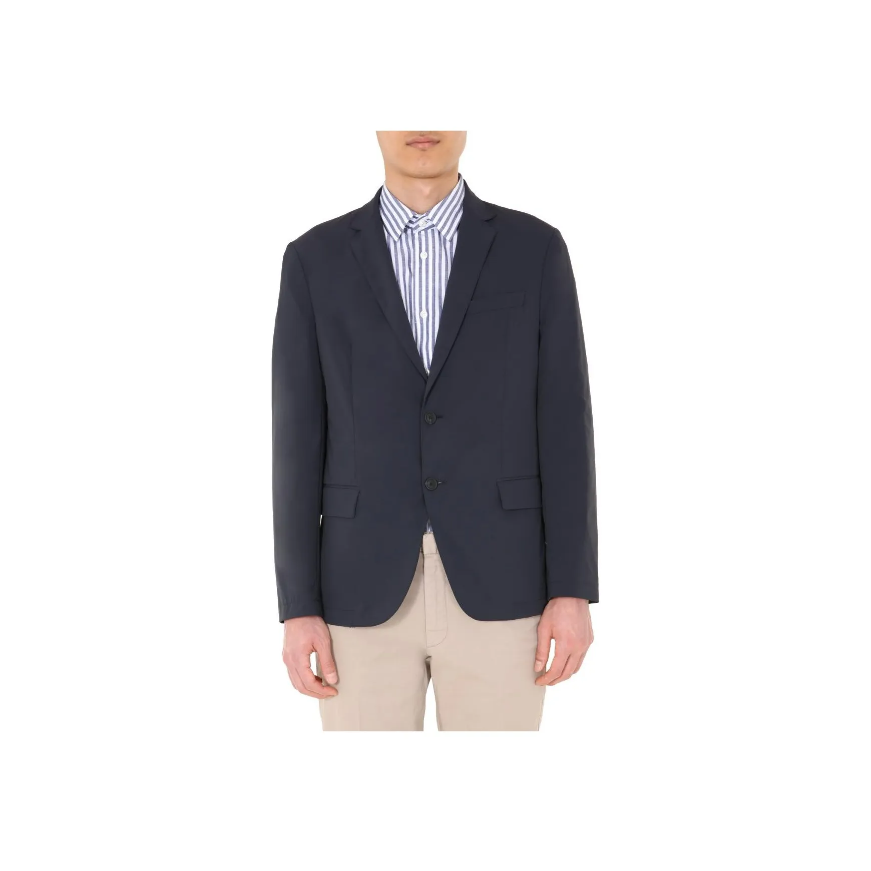 Hugo Boss Бизнес-костюм Пальто Мужской Синий