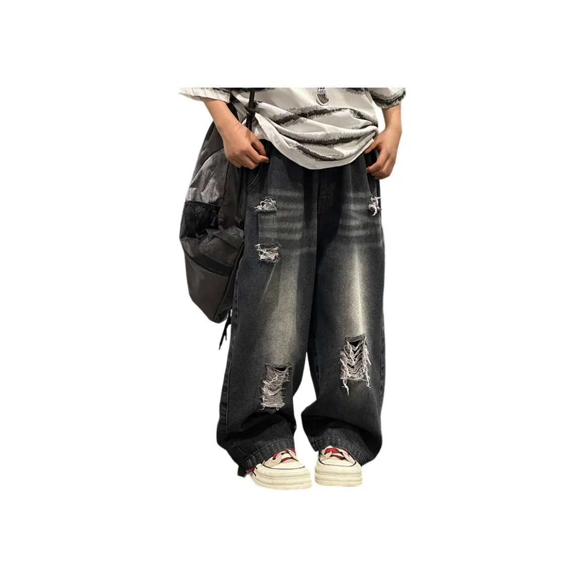 YUGUOGUO Черные Джинсы для Детей