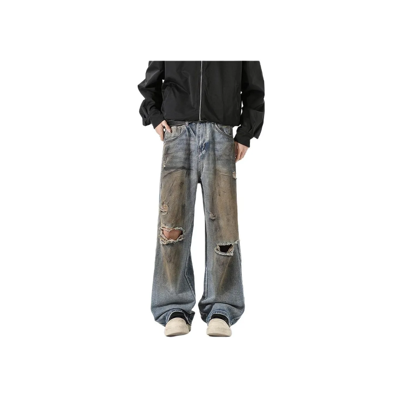 JASONWOOD Cowboy On The Run Jeans Unisex Vintage Blue