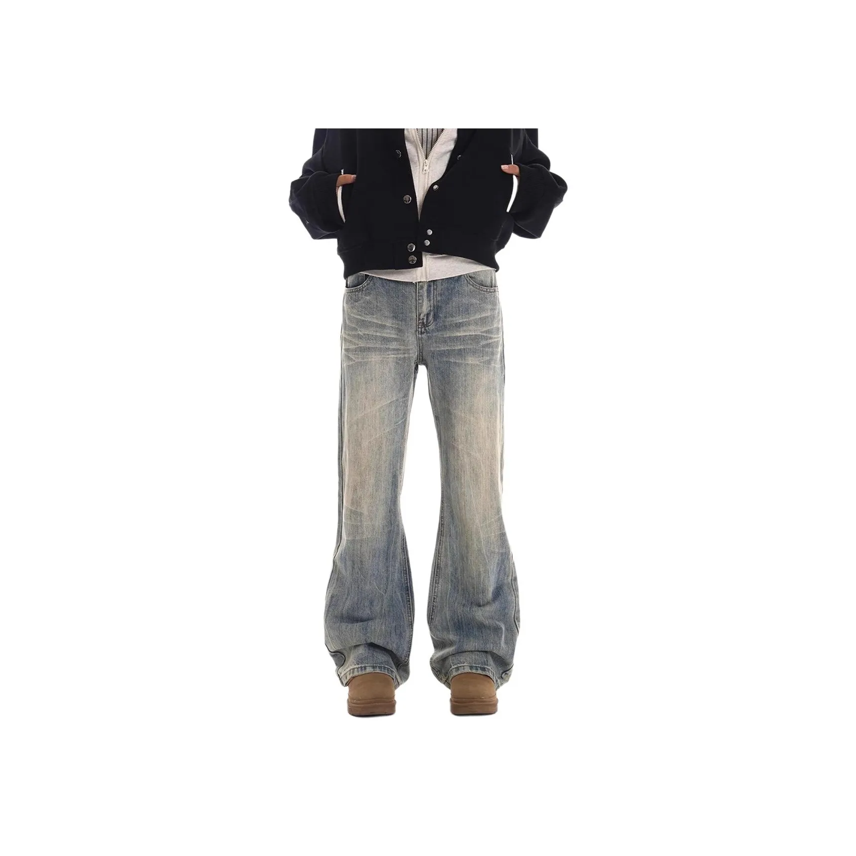 Lightning X Storm Blue Унисекс Джинсы