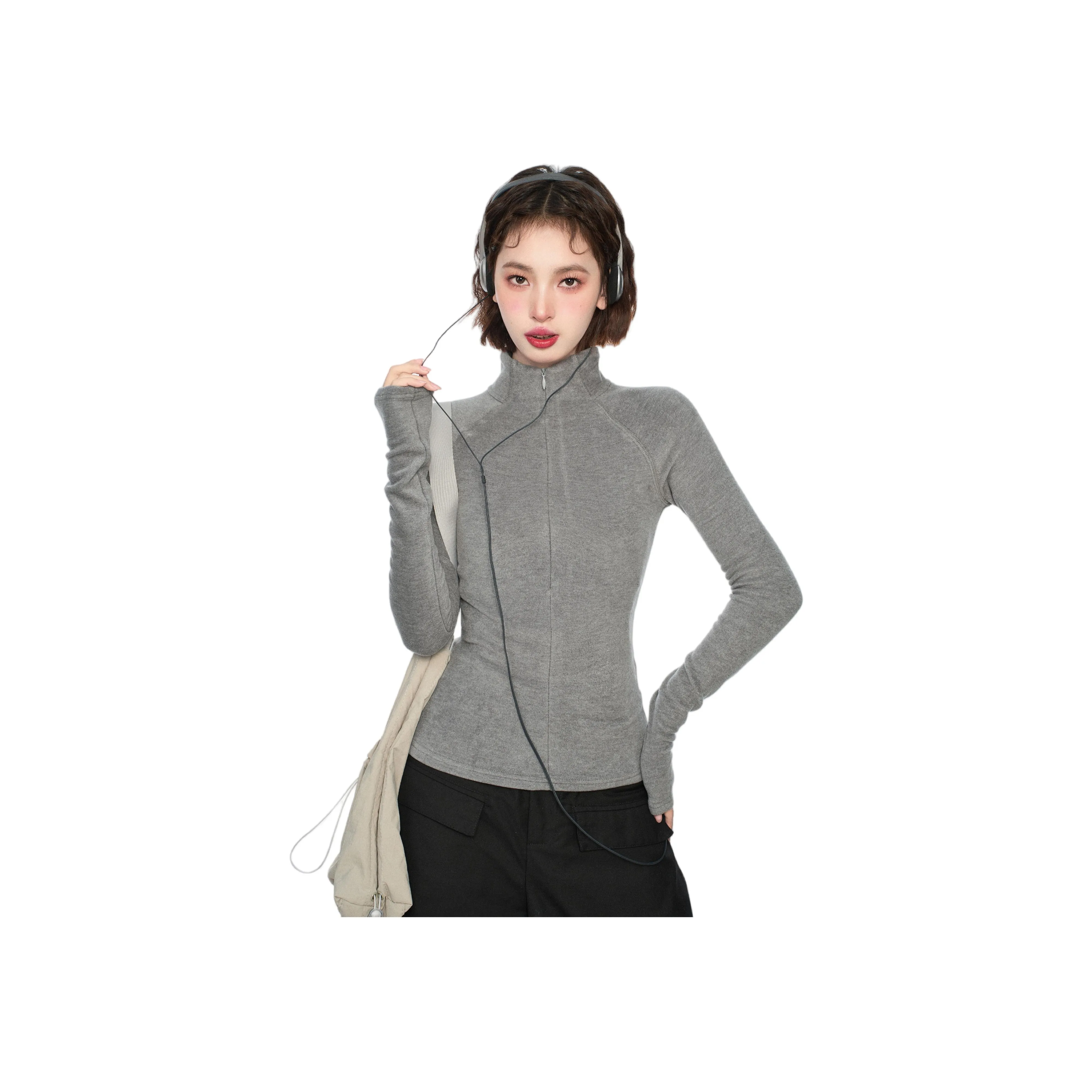 Princess Berdele T-рубашка облегающий крой плотное прилегание дралон внутренняя основа Layer Top женские