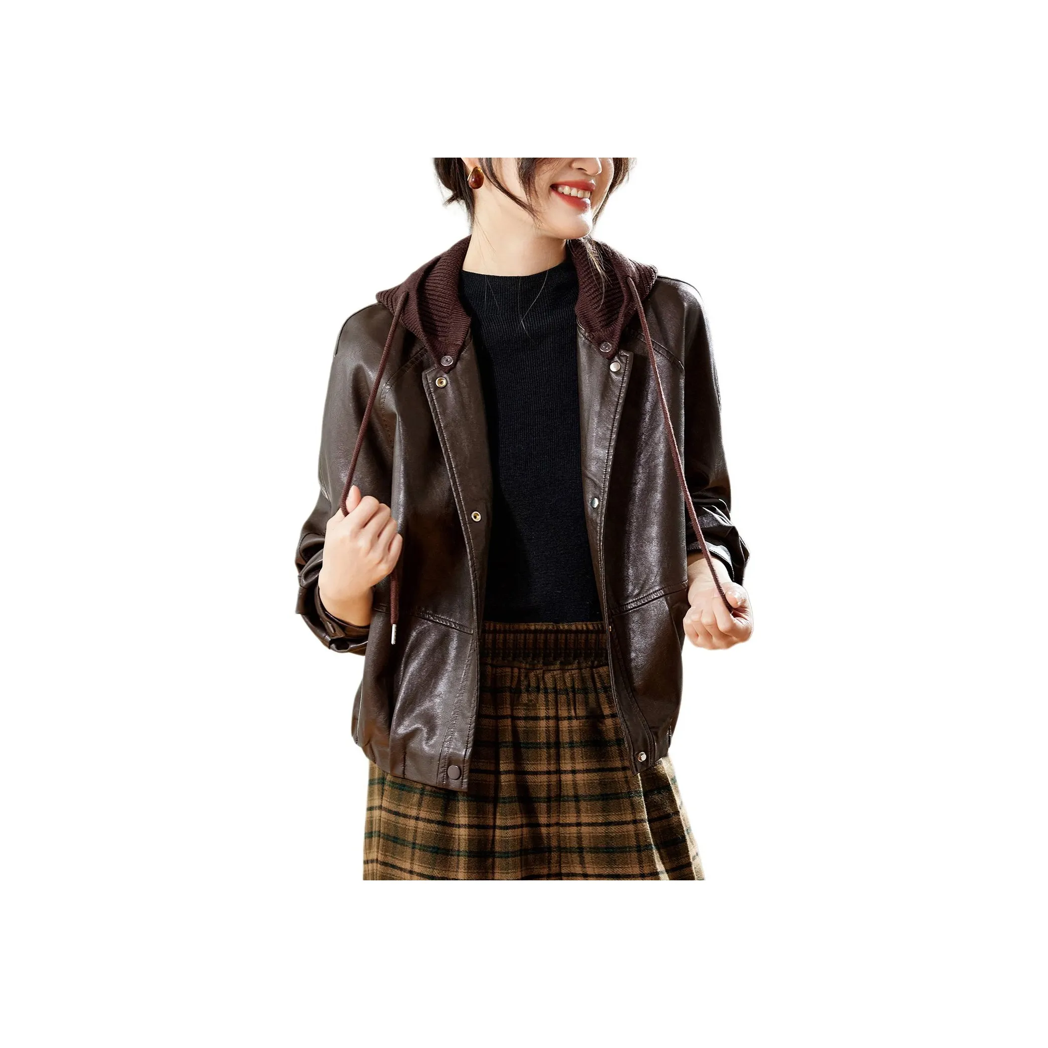 YPUT Женские кожаные куртки