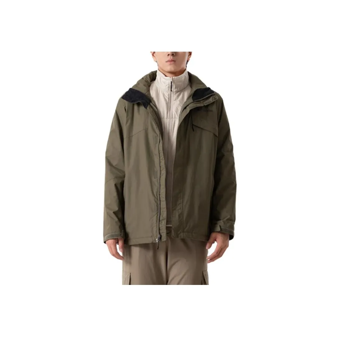 Columbia совместный бренд Поход Водонепроницаемый И Теплый Ветровка Мужской