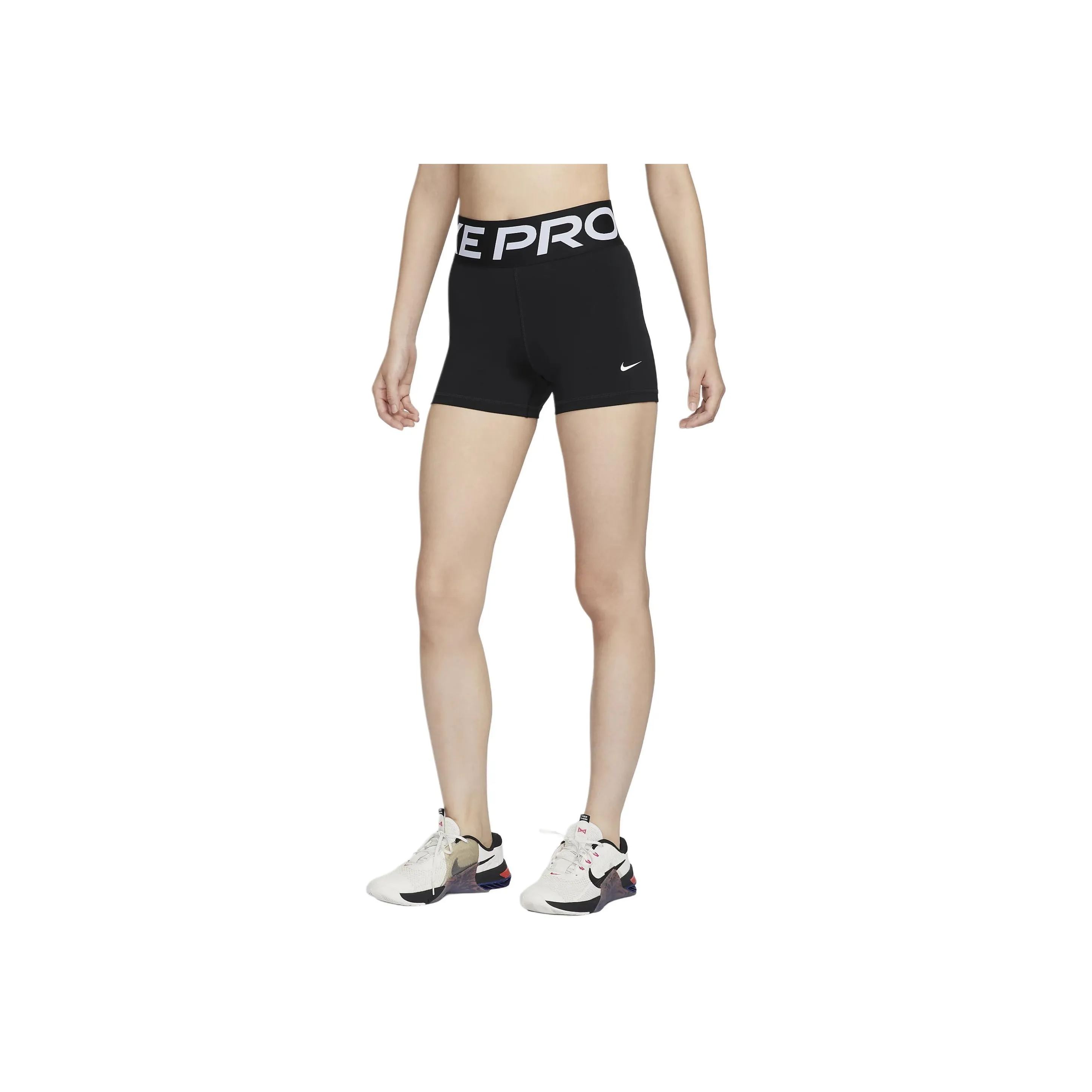 nike Pro Sculpt Велосипедные шорты и шорты Женские Черный Белый