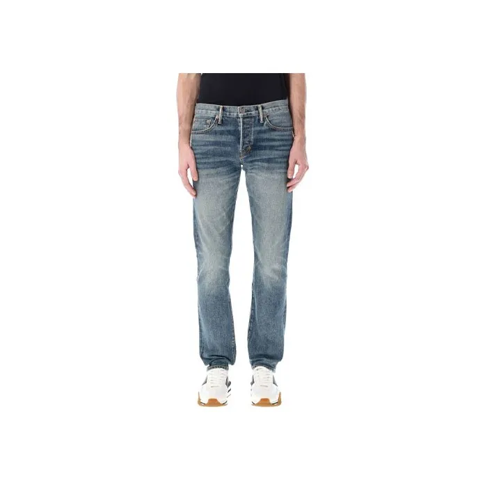 TOM FORD Low Waisted Straight Leg Jeans
