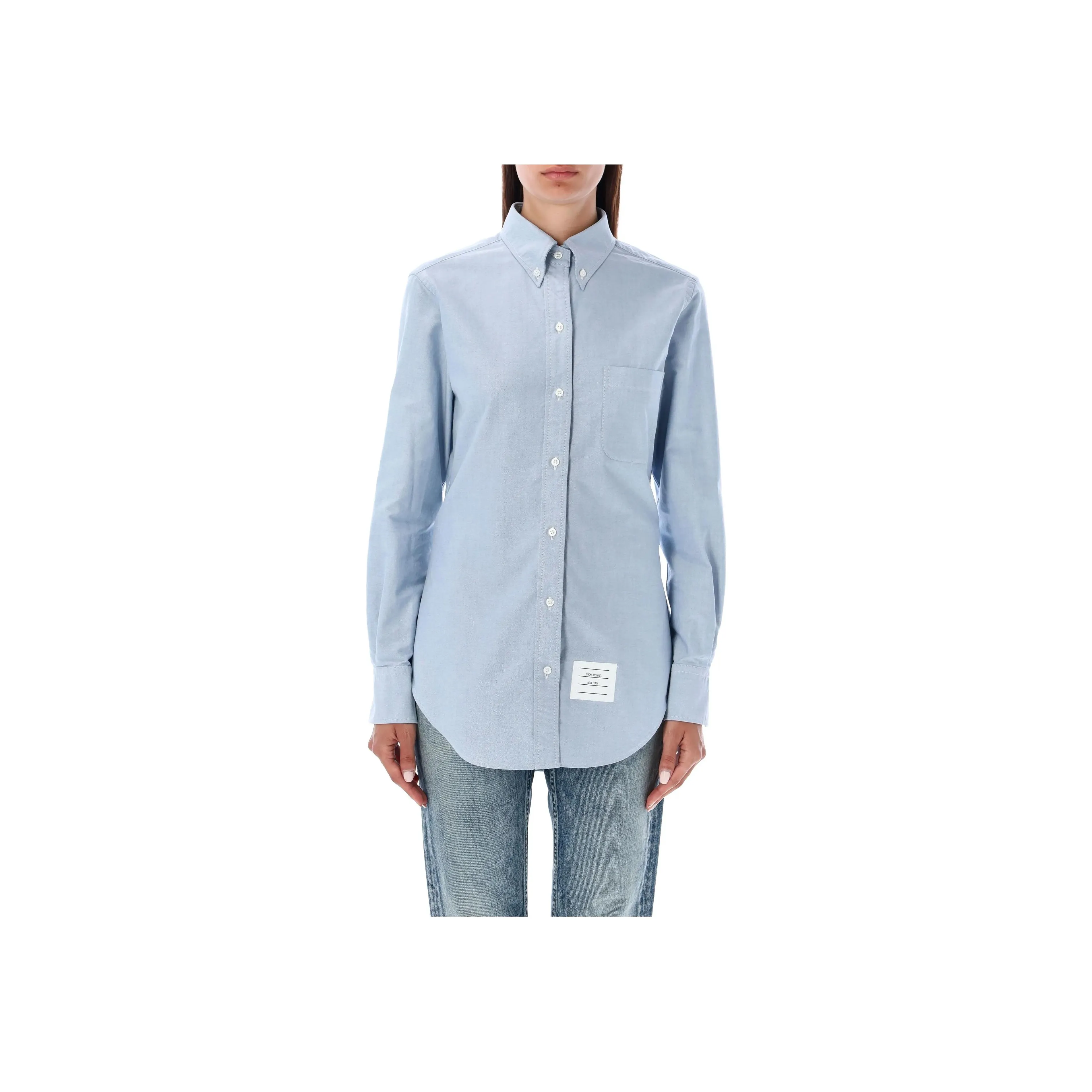THOM BROWNE Oxford Button Up Shirt