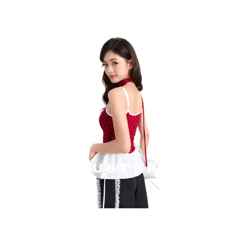 MUSTOFF Red Женские Камисоли