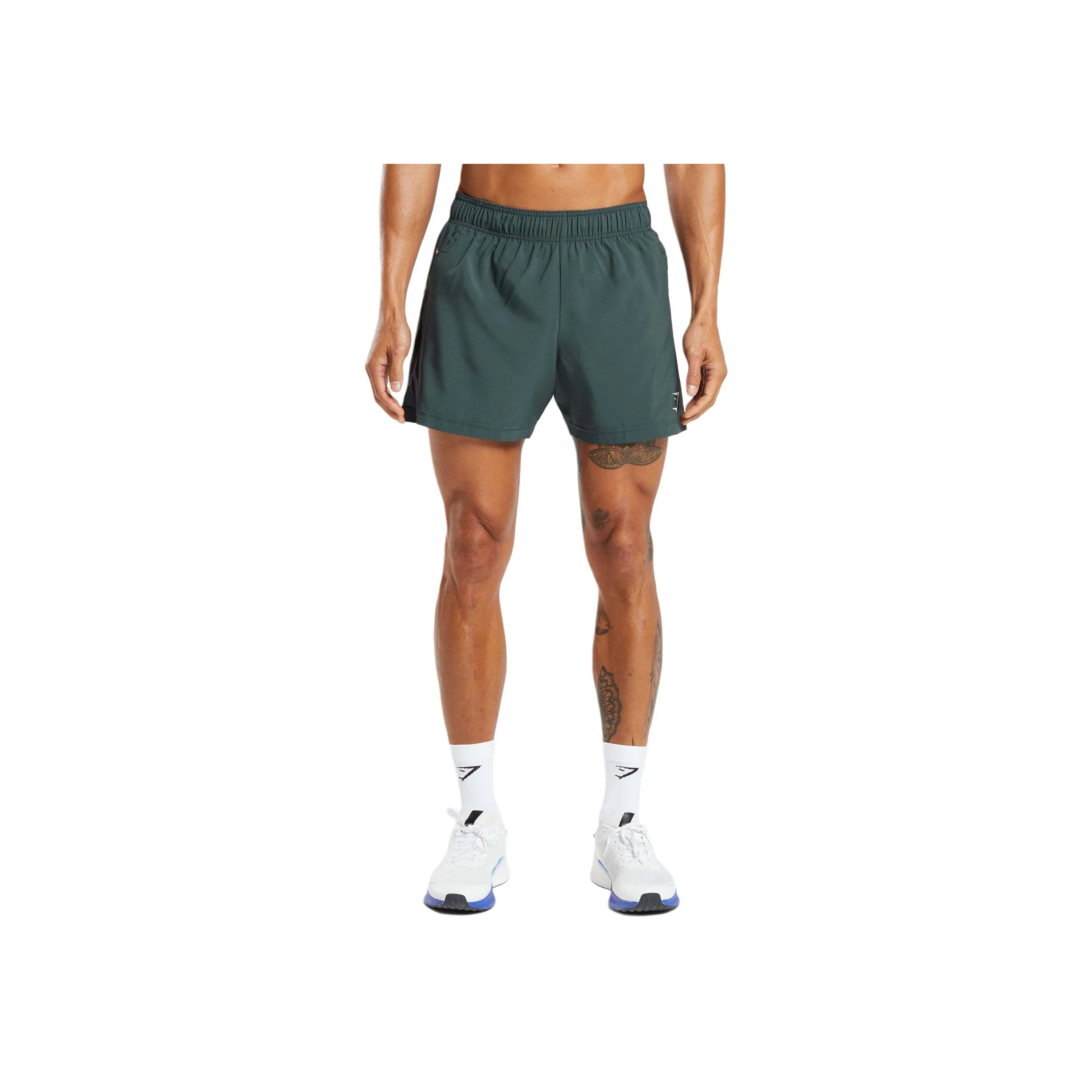 GYMSHARK SPORT 5' SHORTS Sports Shorts Men's Mist Green